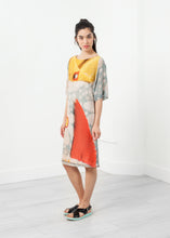 3/4 Sleeve Kimono Dress asdasdasd